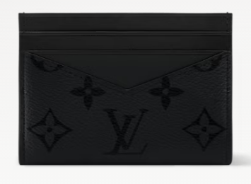 Louis Vuitton Porte-cartes triple M2A674 black