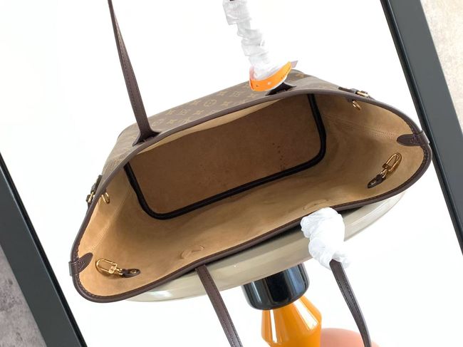 Louis Vuitton Reversible Neverfull Bandouliere Inside Out MM M12707 brown Louis Vuitton Reversible Neverfull Bandouliere Inside Out MM M12707 brown