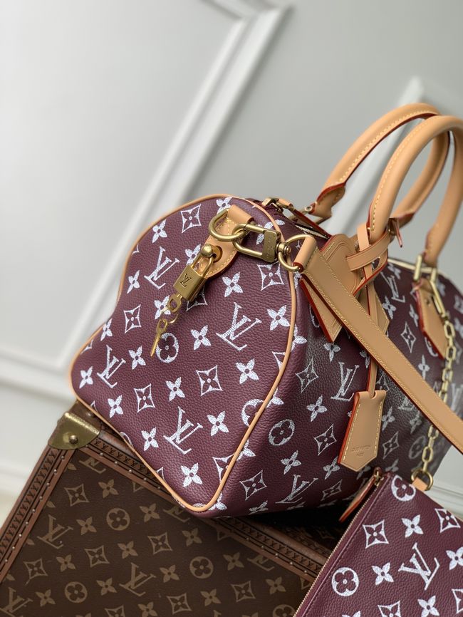 Louis Vuitton Speedy P9 Bandouliere M2A408 deep purple