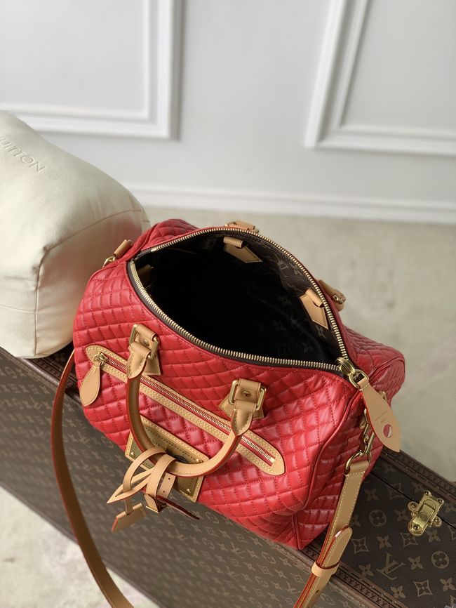 Louis Vuitton Speedy P9 Bandouliere M2A408 red