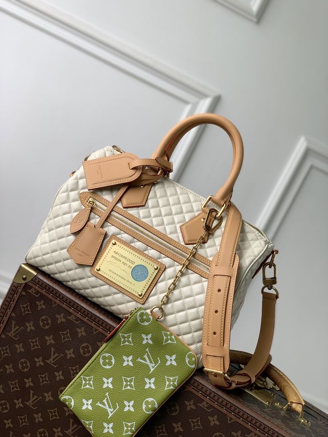 Louis Vuitton Speedy P9 Bandouliere M2A408 white&green