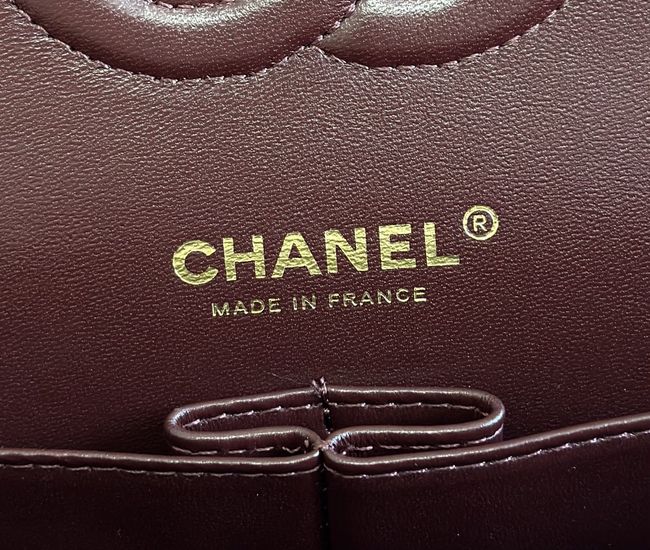 Chanel Small Flap Bag Crocodile Embossed Calfskin 1112 Dark Burgundy Chanel Small Flap Bag Crocodile Embossed Calfskin 1112 Dark Burgundy