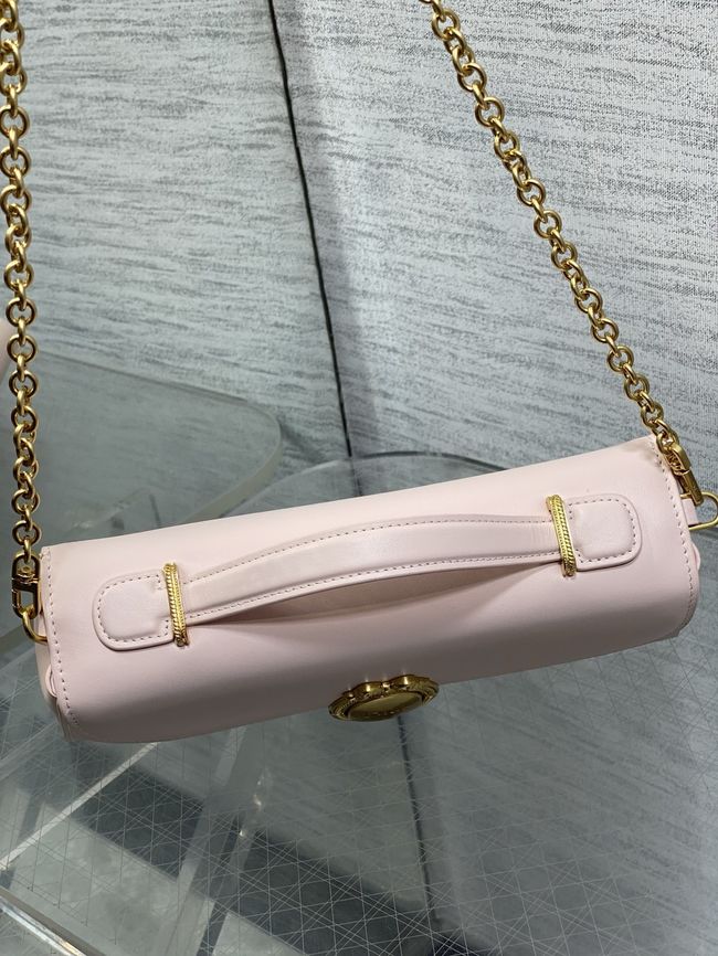 Dior Medaillon Pouch Ballet Pink Smooth Calfskin M3671 Dior Medaillon Pouch Ballet Pink Smooth Calfskin M3671