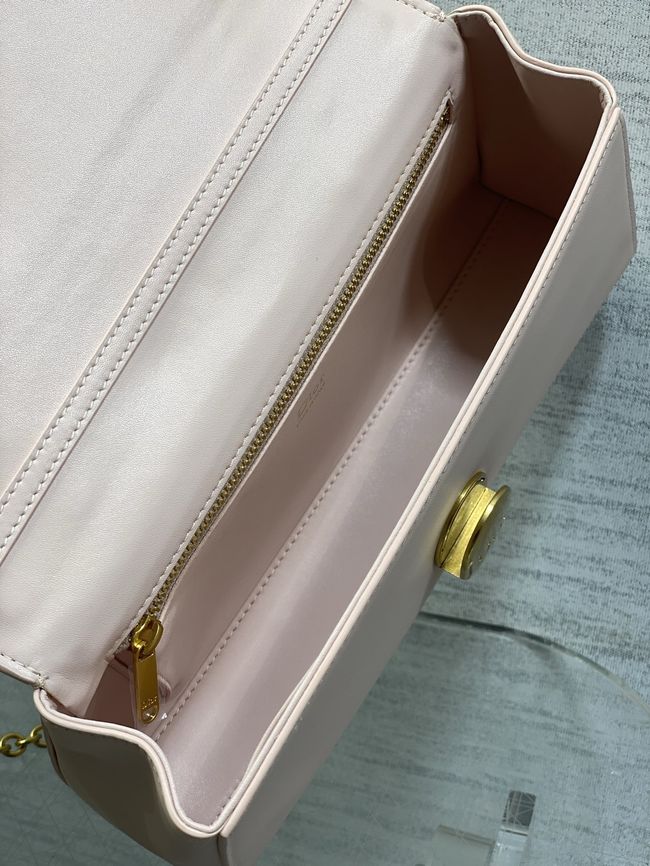 Dior Medaillon Pouch Ballet Pink Smooth Calfskin M3671 Dior Medaillon Pouch Ballet Pink Smooth Calfskin M3671