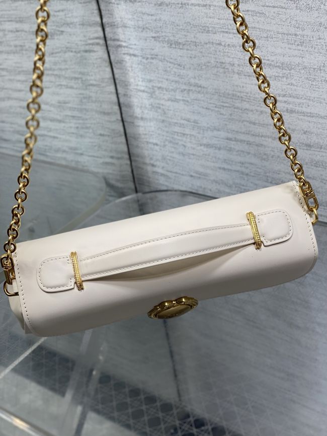 Dior Medaillon Pouch Smooth Calfskin M3671 Cream
