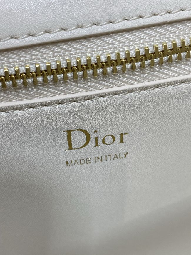 Dior Medaillon Pouch Smooth Calfskin M3671 Cream