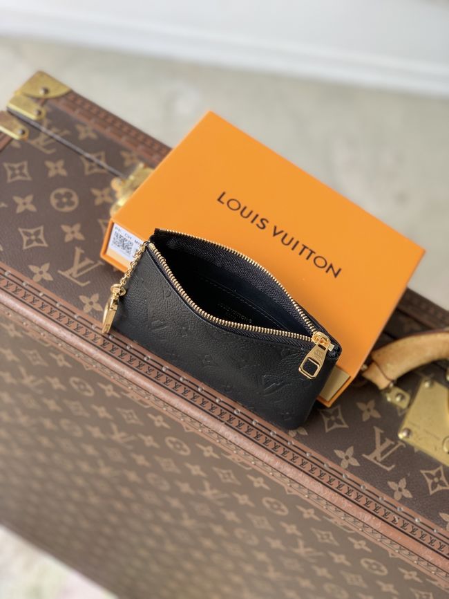 Louis Vuitton Key Pouch S M28429 black