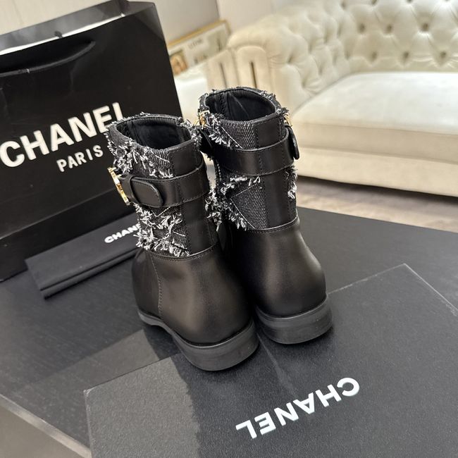 Chanel Short Boots Calfskin G47635-1