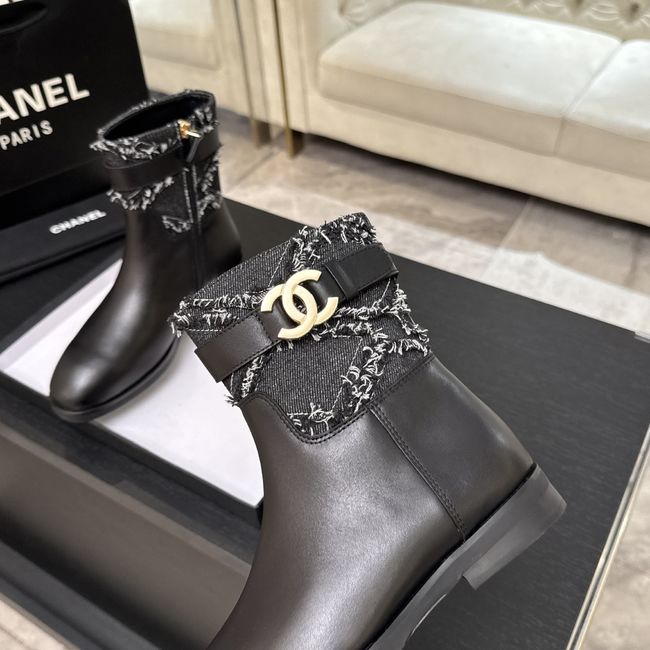 Chanel Short Boots Calfskin G47635-1