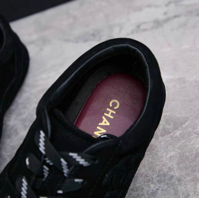 Chanel Trainers Suede Calfskin G47655-1