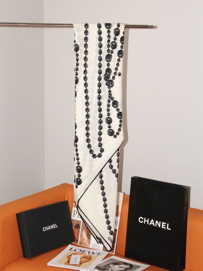 Chanel Wool and Silk Shawl AAC492-1 Chanel Wool and Silk Shawl AAC492-1