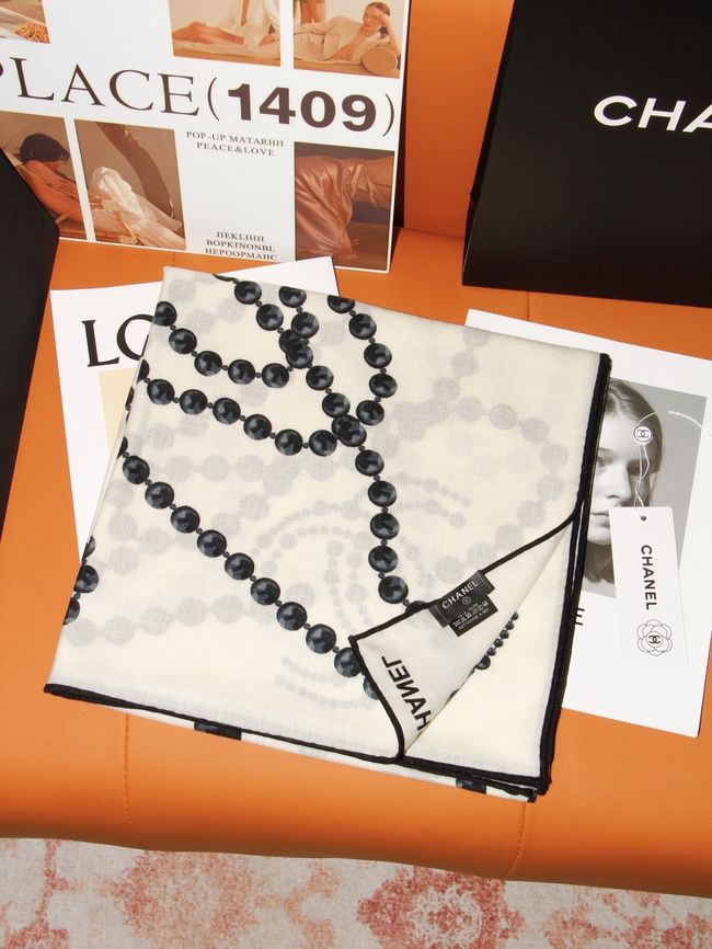 Chanel Wool and Silk Shawl AAC492-1 Chanel Wool and Silk Shawl AAC492-1