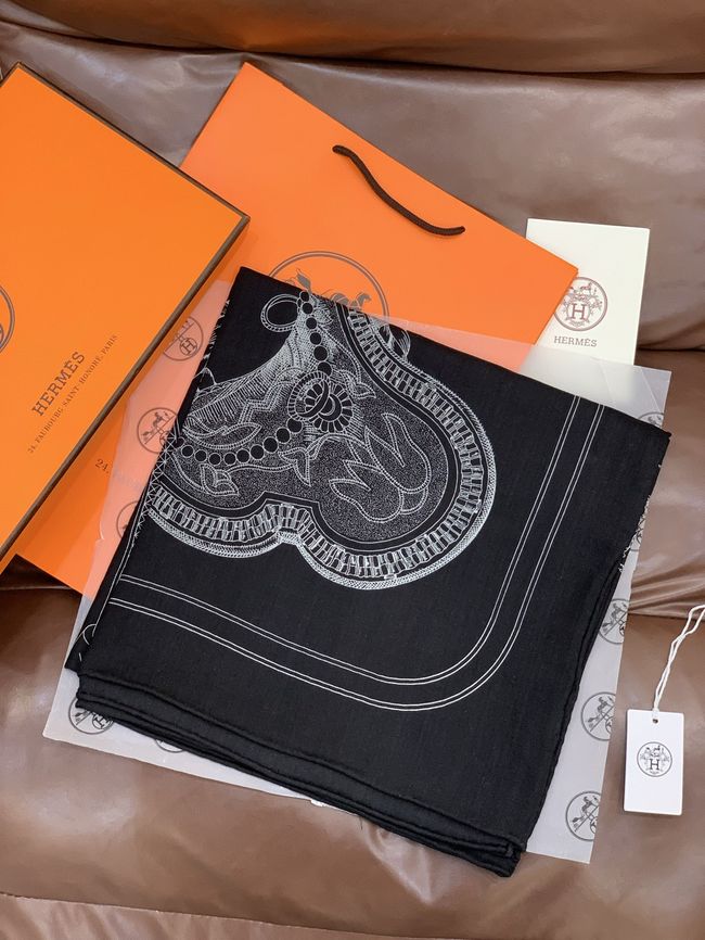 Hermes cashmere Shawl H36121-1