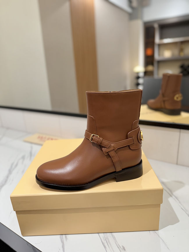 Valentino LOGO cowhide ankle boots S0QN8-5