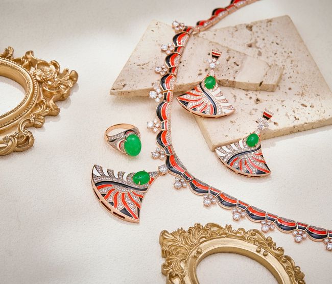 BVLGARI necklace&Earring EE10030