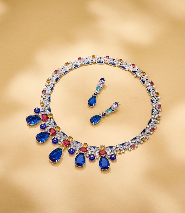 BVLGARI necklace&Earring EE10037 BVLGARI necklace&Earring EE10037