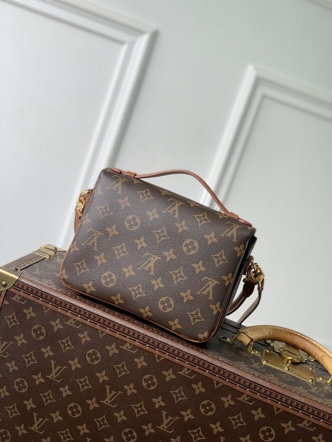Louis Vuitton New Pochette Metis PM M3A801 Cognac Brown