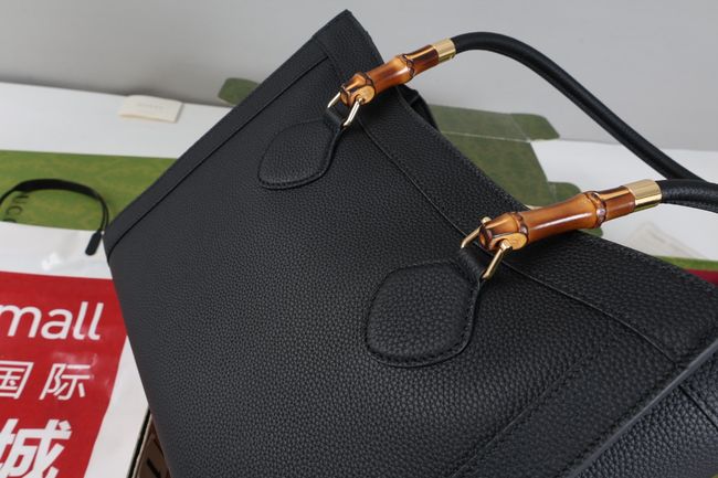 Gucci Bamboo Tote medium bag A005YB black Gucci Bamboo Tote medium bag A005YB black