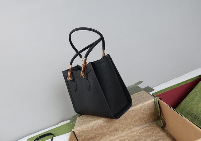 Gucci Bamboo Tote medium bag A005YB black Gucci Bamboo Tote medium bag A005YB black