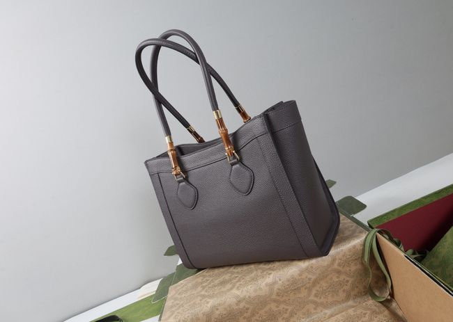 Gucci Bamboo Tote medium bag A005YB gray
