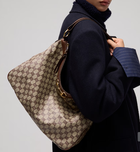 Gucci Starlet large shoulder bag A00CI2 brown