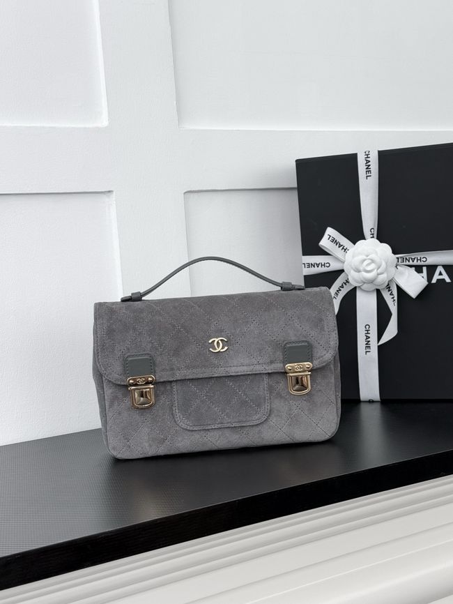 Chanel Backpack AS6465 Dark Gray