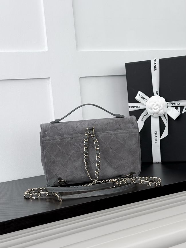 Chanel Backpack AS6465 Dark Gray