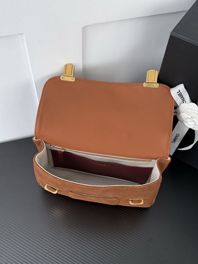Chanel Backpack AS6465 tan