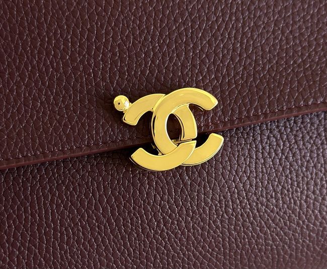 Chanel Maxi Flap bag AS6484 Burgundy