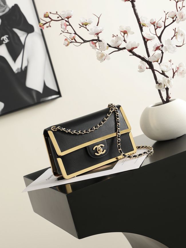 Chanel Mini Flap Bag AS6533 black Chanel Mini Flap Bag AS6533 black