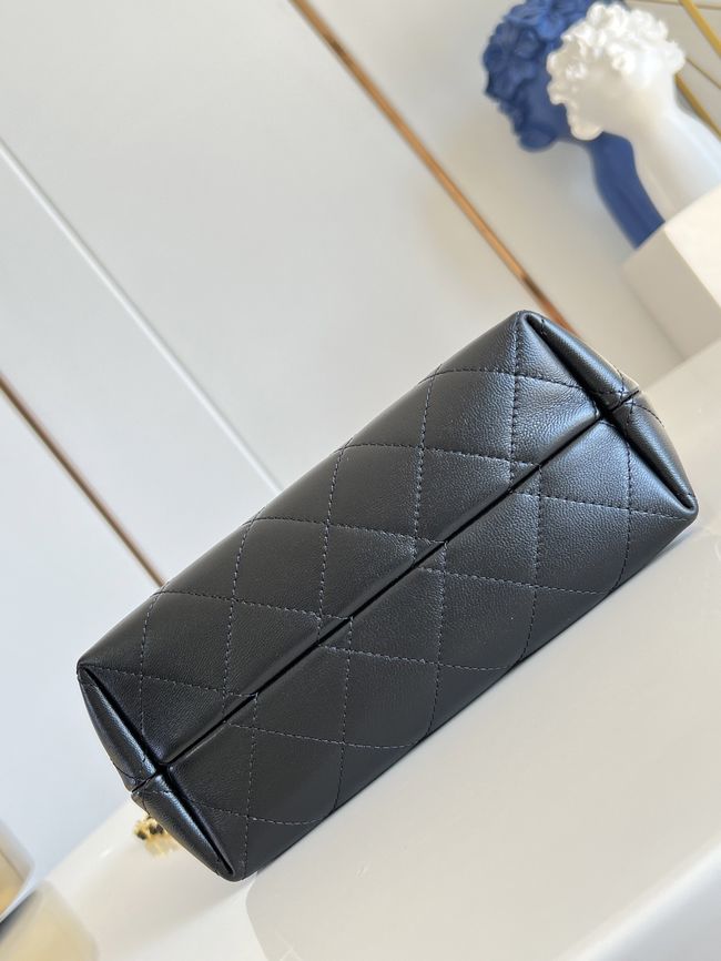 Chanel Mini Shopping Bag AS5633 Burgundy & Black