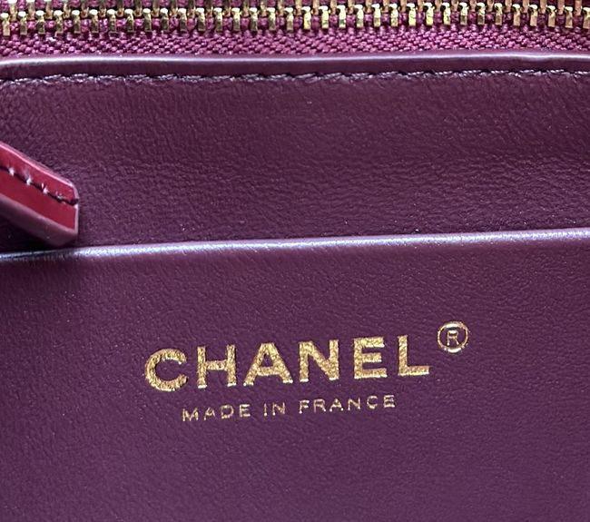 Chanel Small Shopping Bag AS6492 Burgundy