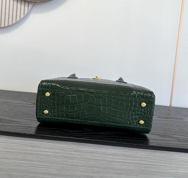 Chanel Small Shopping Bag AS6492 dark green