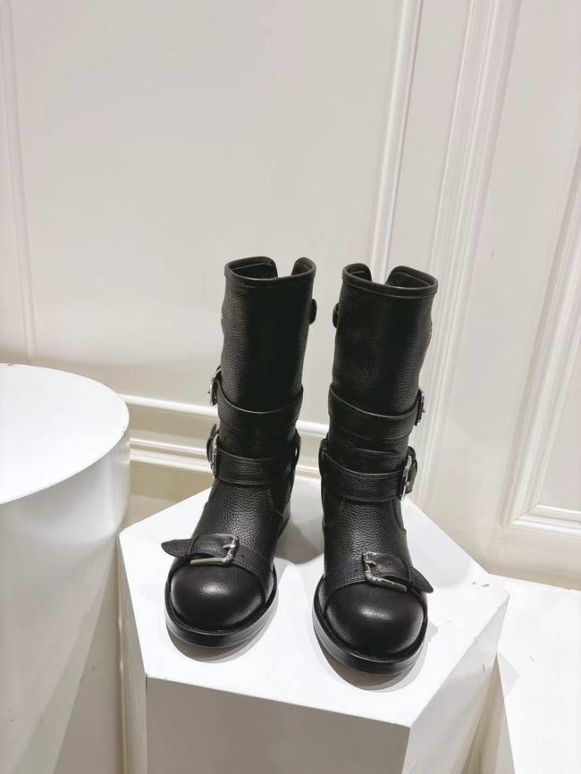 Dolce & Gabbanaleather booties 1U188-4