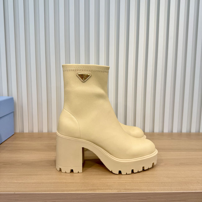 Prada Monolith brushed leather Chelsea boots G085-10