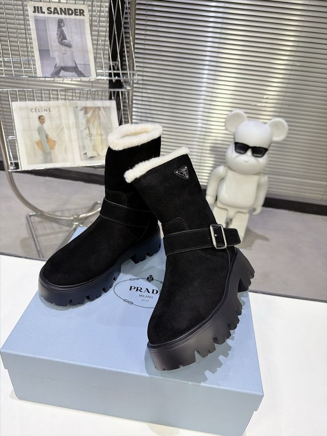 Prada mid-calf boots F0003-1